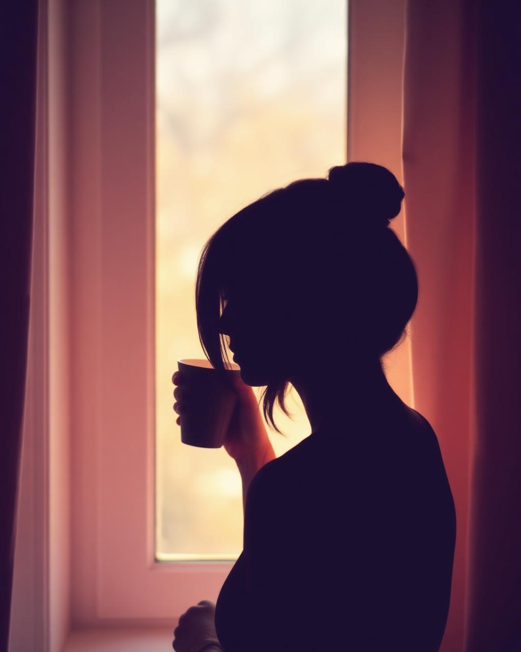 A quiet moment by the window